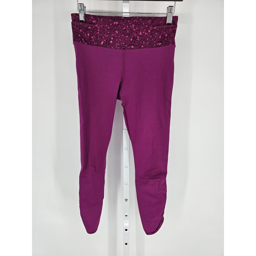 lululemon Real Quick Tight Size 6 Regal Plum Luxtreme 7/8 Length